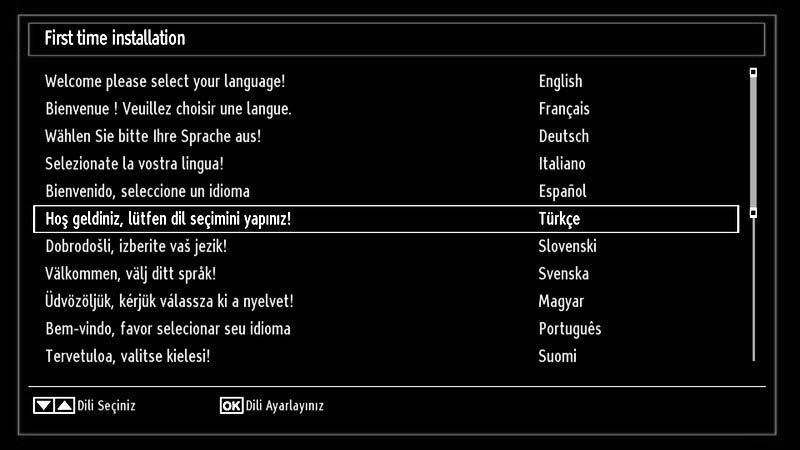 Metin tuşu (Filtre): Filtreleme seçeneklerini gösterir. INFO (Ayrıntılar): Programları detaylı olarak gösterir.