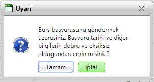 uygulamalardan farklı olarak bu sene başvurunuzda beyan ettiğiniz bilgilerde değişiklik yapmanız mümkündür.