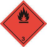 Danger labels (ADN) 3 RID Nakliye için tehlike sınıfı/sınıfları (RID) 3 Danger labels (RID) 3 14.