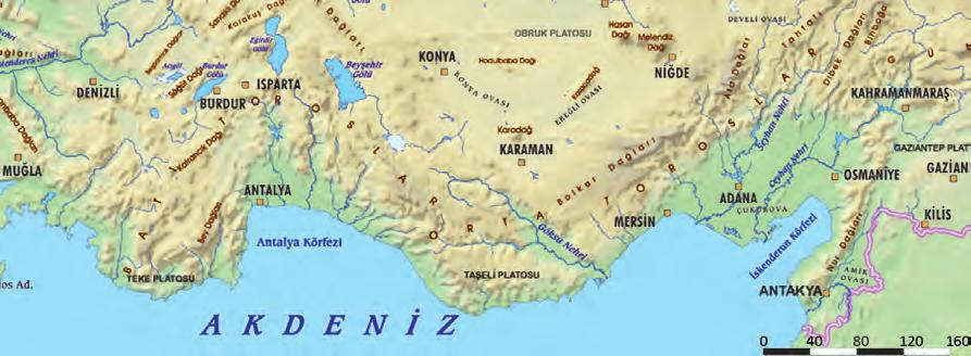 7.forma 87-104:Layout 1 14.7.2015 06:43 Page 103 E t k i n l i k Aşağıdaki haritadan ve verilen bilgilerden yararlanarak bölgenin turizm değerlerini örnekteki gibi sınıflandırınız.