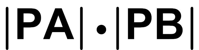 Uzayda bir E düzlemi üzerinde A ve B noktaları ve bu düzleme 4 birim uzaklıkta bir P noktası veriliyor.
