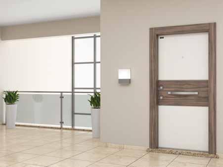 Besides, it presents an esthetics view to the doors with special designs for you.