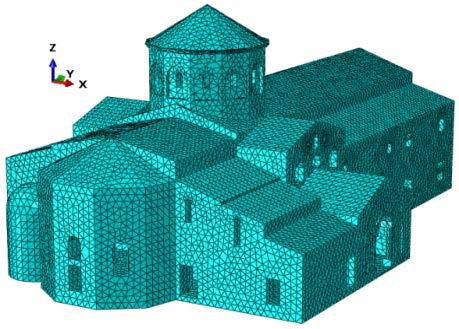 CAMİNİN YAPISAL ANALİZ VE DEĞERLENDİRMELERİ Fatih Büyük Camii nin restorasyon ve rölöve projelerine göre