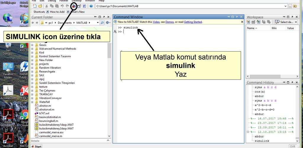 1. GİRİŞ Günümüzde, mühendislik sistemlerinin benzetimlerinin (simülasyonlarının) önemi gün geçtikçe artmaktadır.