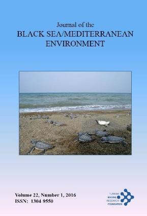 YAYINLAR-2016 Journal of the Black Sea/Mediterranean Environment: Vol.