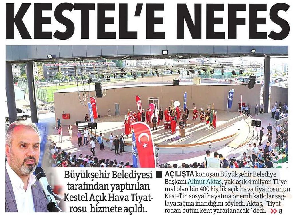 KESTEL E NEFES Yayın Adı : Bursa Hakimiyet