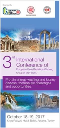 Kongremiz European Renal Nutrition Working Group of ERA-EDTA tarafından organize edilen CME kursu ile başladı ve bugün sona erdi.