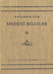 Hâlbuki Cumhuriyet, Mustafa Kemal'in 1929 yılında Afet İnan'a dikte ettirerek yazdığı Medeni Bilgiler kitabı demokrasi nin en