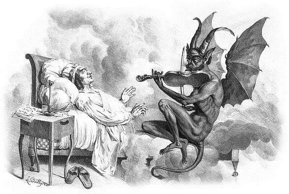 13. Şeytanın İntervali Metafiziksel olarak, A=440 Hz ile A=444 Hz arasındaki interval, müzik âleminde Şeytanın İntervali olarak kabul edildi.