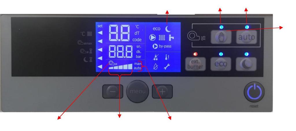 Standby Mode Bekleme modunda fan KAPALI durumda. Fan modu da Manuel moda geçer ve cihaz Bekleme Moduna girdiğinde Fan Hızı Seviyesi otomatik olarak LEVEL 0'a getirilir.