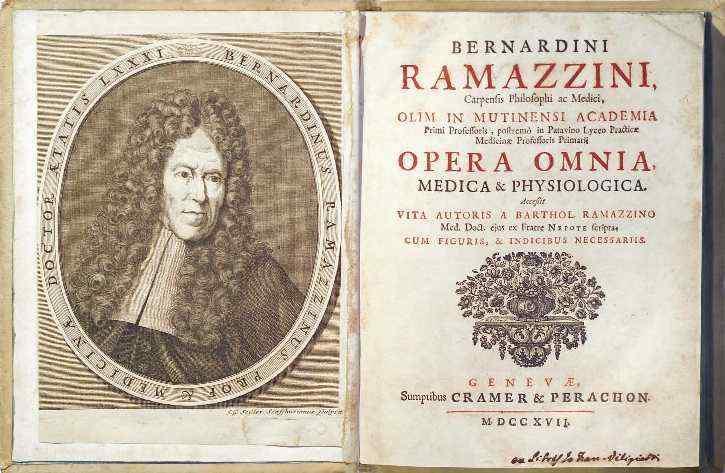30 Tarihi Süreçteki İSG Tanımları İşçi sağlığı ve iş güvenliğinde köklü ve çağdaş nitelikteki gelişmeler Bernardino Ramazzini (1633-1714) ile