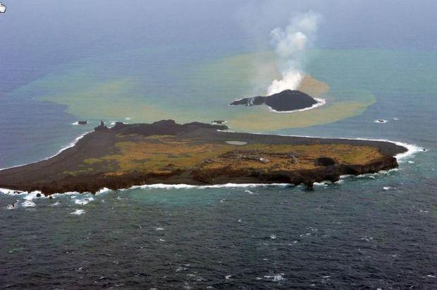 ulaşabilmektedir, böylece aktif volkanik adalar
