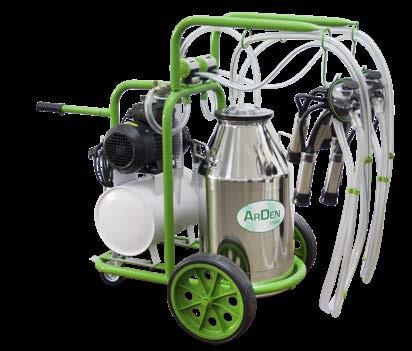 Double Milking Single Bucket Çift Sağım Tek Güğüm TECHNICAL SPECIFICATION / TEKNİK ÖZELLİKLER ARD-U1200 SS Engine Power Motor Gücü 0,55 kw