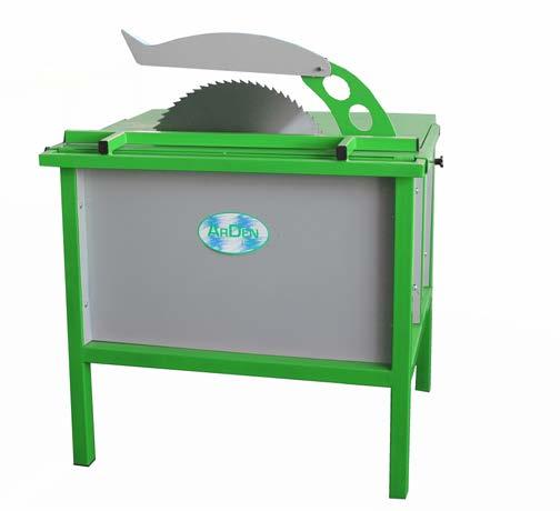 Wood Cutter Machine Odun Kesme Makinesi ARD- WC 200 TECHNICAL SPECIFICATION / TEKNİK ÖZELLİKLER Cutting Capacity Kesim Kapasitesi 500 kg / hour Blade