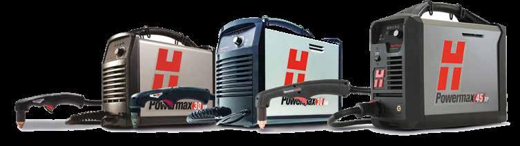 Hypertherm Plazma Kesme Makineleri Powermax30 AIR Powermax30 XP Powermax45 XP Dahili Kompresör» Dijital invertör teknolojisine sahip,taşınabilir ve kendinden komprasörlü (Sadece PMX 30Air) havalı