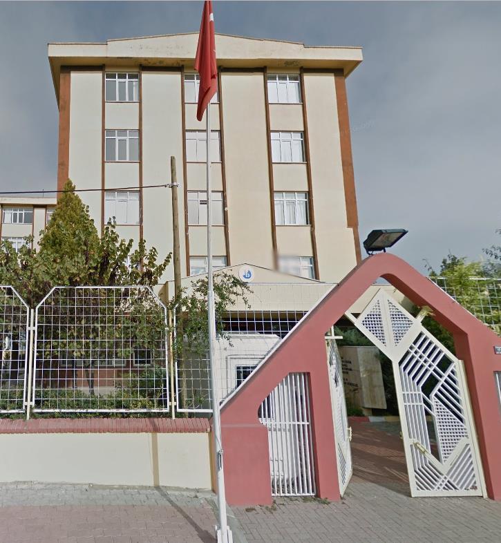 Şekil 34.Özel Edirne Beykent İlkokulu Ölçüm yapılan Özel Edirne Beykent İlkokulu nda (Şekil 34), toplam4 katlı, 3 katında sınıfların bulunduğu ve tek binada eğitim verilmektedir.