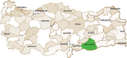 Şanlıurfa'nın güneybatısında, Gaziantep ili sınırında bulunan Birecik; kuzeyde Halfeti, kuzeydoğuda Bozova, doğuda Suruç ilçeleri, güneyde Suriye'nin Aynelarap ilçesi, batıda Gaziantep'in