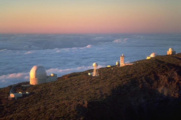 Kuzey Avrupa Gözlemevi Konum: La Palma (Kanarya Adaları, İspanya)