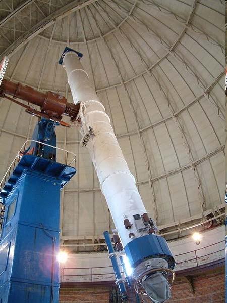 En büyük mercekli teleskop Yerkes Gözlemevi nde