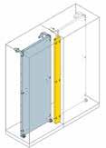 Endüstri ve otomasyon panoları IS2 - Dikili tip modüler panolar (IP65) Baza kapakları ve köșeleri Tanımı Boyutu YxG mm ZN3000 Baza kapakları (2'li set) 100x300 57,00 ZN4000 Baza kapakları (2'li set)