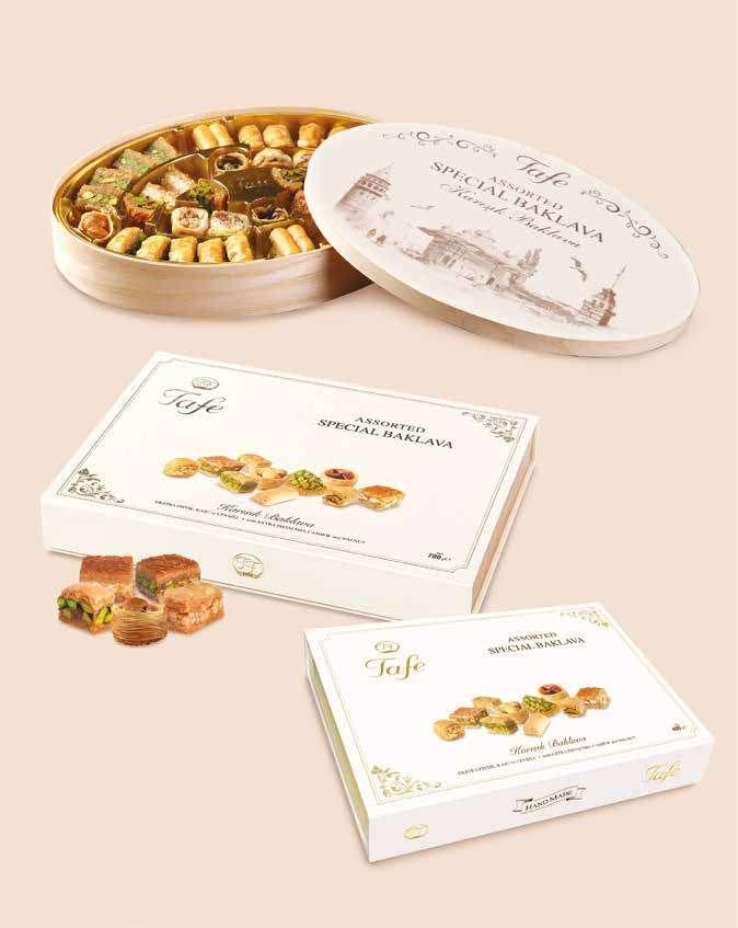 Karışık Baklavalar 106 (400g) Karışık Baklava Ahşap