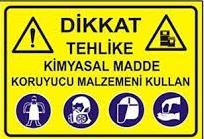 40 Çalışma Çerçevesine Ait Tedbirler Ayırma: İş yerlerinde meslek hastalığı oluşturulabilecek maddelerle çalışılan yerler kesinlikle diğer bölümlerden