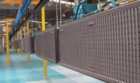 000 m2 panel radyatör üretim tesisi Son teknolojiyi kullanan 2
