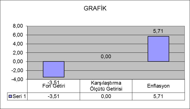 B. PERFORMANS BİLGİSİ Toplam Getiri (%) Karşılaştırma Ölçütünün Getirisi /Eşik Değer (%) Enflasyon Oranı (%) Portföyün Zaman İçinde Standart Sapması % Karşılaştırma Ölçütünün Standart Sapması Sunuma