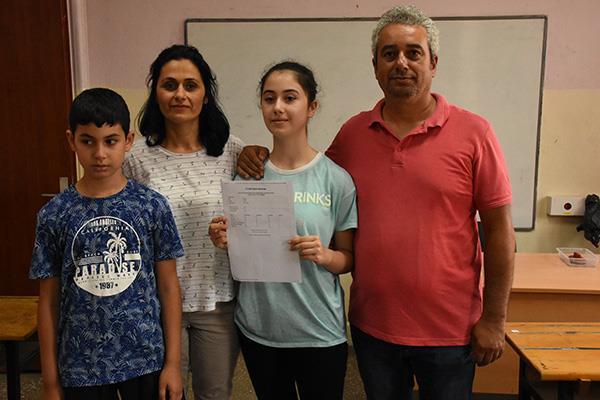 #LGS2018 Ordulu Akbel Aydın, Liselere Geçiş Sınavı'nda (LGS) tam puanla birinci olma başarısı gösterdi.