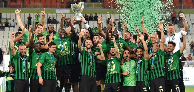 Ziraat Türkiye Kupası şampiyonu Akhisarspor, seyirci ortalamasını en fazla oranda artıran (%166) Süper Lig