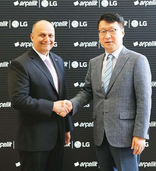 sektör gündemi Arçelik A.Ș. ile LG Electronics Inc. ortaklığında ikinci dönem bașlıyor Arçelik-LG Klima Sanayi ve Ticaret A.Ș., LG markasıyla da ticari klima üretecek.