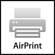 PC'den yazdırırken > El cihazından baskı yapma El cihazından baskı yapma Bu makine AirPrint, Google Cloud Print ve Mopria uygulamalarını destekler.