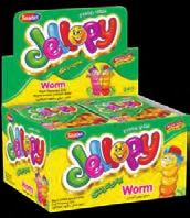 YUMUŞAK ŞEKER JELLY CANDY Jellopy Solucan Worms Ürün kodu/ Product