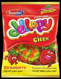 Jellopy Vişne Sour Cherry Ürün kodu/ Product code: 827 (50g)