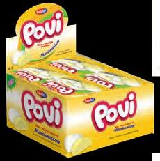 container: 614 Povi Portakal Aromalı Dolgulu Marshmallow Orange Flavoured