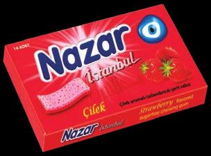 Flavoured Sugar Free Gum Ürün kodu/ Product code: 349-A (27 g)    container: