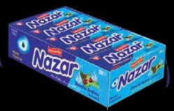 Nazar Ice Tea Şeftali Aromalı Şekersiz Sakız Ice Tea Peach Flavoured Sugar Free Gum Ürün kodu/ Product code: 043-A (7 g) Paketleme / Packaging: 20 x 20 x 4 Brüt ağırlık/ Gross weight (g): 14118 Koli