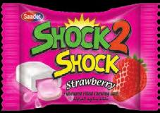 Shock 2 Shock Elma Aromalı Şekerli Sakız Apple Flavoured Sugared Gum Ürün kodu/ Product code: 737 (4g) Paketleme /