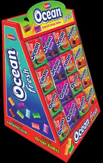 Sakız Assorted Sugared Dragee Gum Ürün kodu/ Product code: 330-B (15g) 330 (17g) Paketleme / Packaging: 80 x