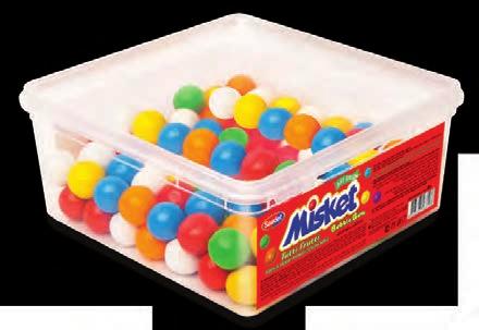 Bay Balon Misket Tutti Frutti Aromalı Top Sakız Tutti Frutti Flavoured Ball Gum Ürün kodu/ Product code: 568 (1000 g)(4,5-5,5g) Paketleme / Packaging: 12 Brüt ağırlık/ Gross weight (g): 13753 Koli