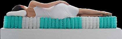 kstra Konfor kıllı Uyku Pedi Wedding Premium yatak, sahip olduğu akıllı uyku pedi ile vücut ağırlığına uygun destek