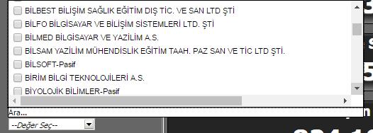 Firma Adı: İkinci Sekme: Veri Akış Sayıları TSIM Bu