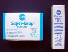 Resim 3.21: Super Snap Buff Disk ve Diamond Stick Resim 3.