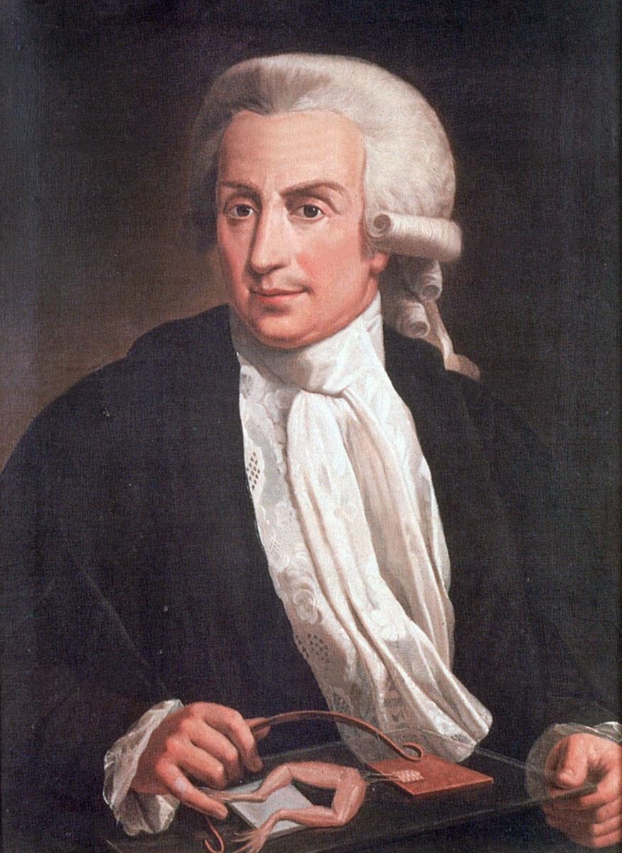 Luigi Galvani : 1780 Deneysel olarak kas