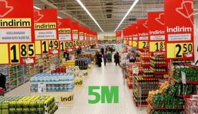 922 süpermarket, 58 hipermarket, 18 toptan, 50 macrocenter mağazaya sahiptir.