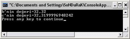 Tip Dönüşümleri using System; class Otomatik_tip { public static void Main() { int a;
