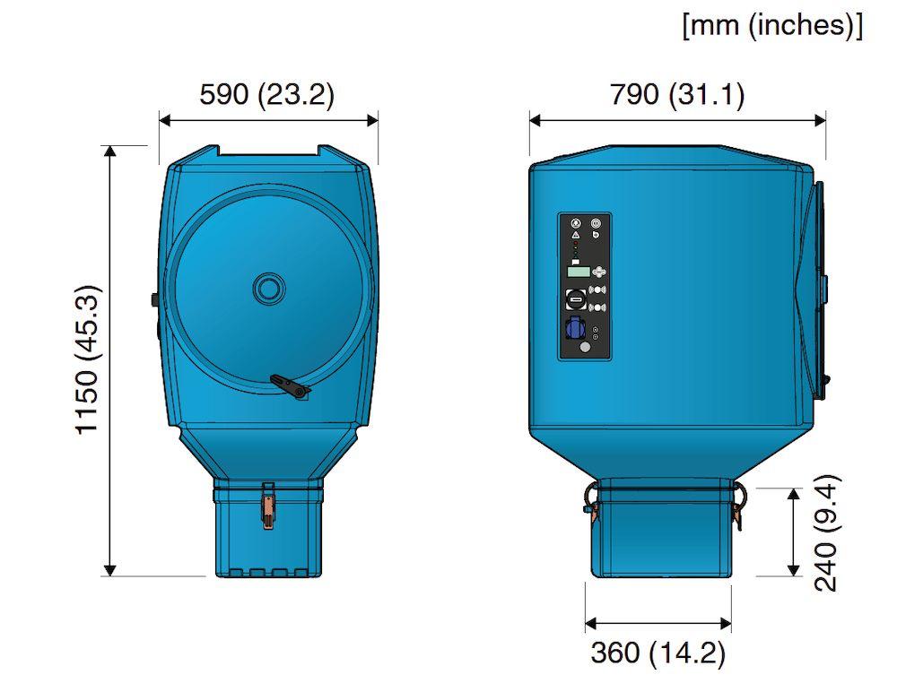 FilterBox wall without fan