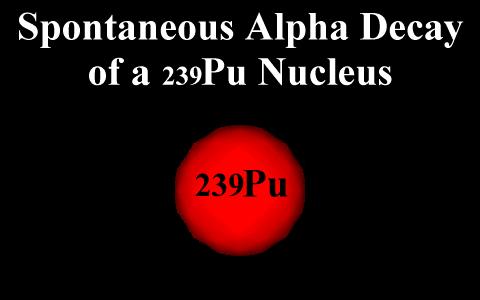Alfa Parçacığı Plütonyum-239 alfa parçacığı vererek