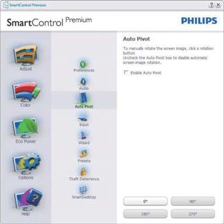 Enable Context Menu (Bağlam Menüsünü) etkinleştir, SmartControl Premium için görev tepsisi menüsünü gösterir.