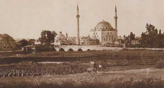 BAYEZİD YENİ İMARET KÖPRÜSÜNDEN BİR GÖRÜNÜM (1890)149 Yerinde Çekim,